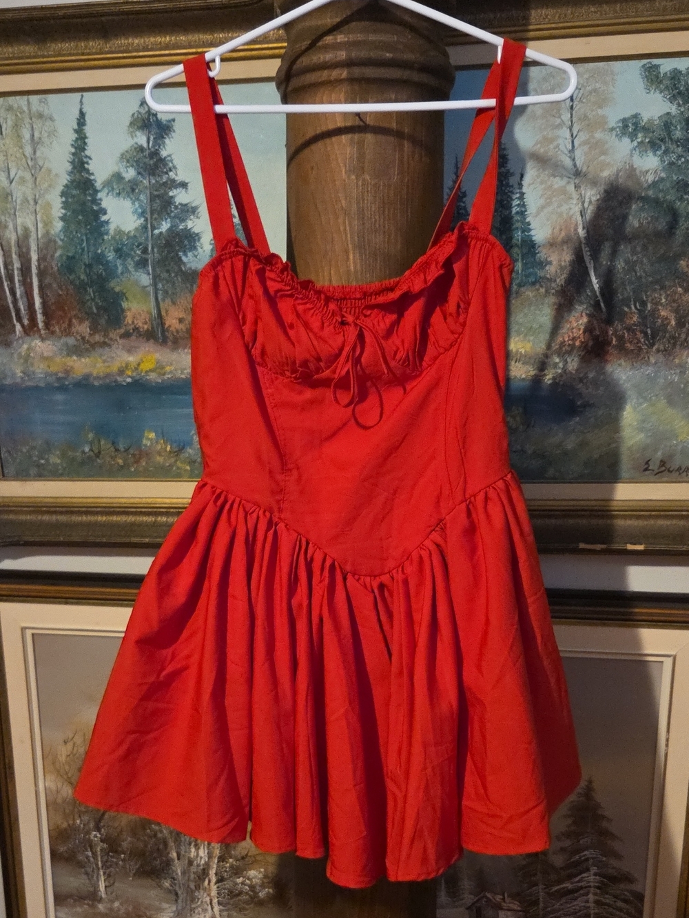 Red Mini Sundress